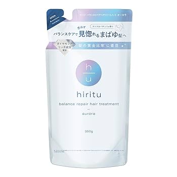 ヒリツ　バランスリペアシャンプー&ヘアトリートメントオーロラ詰め替え hiritu ヒリツ バランスリペアシャンプー＆ヘアトリートメント